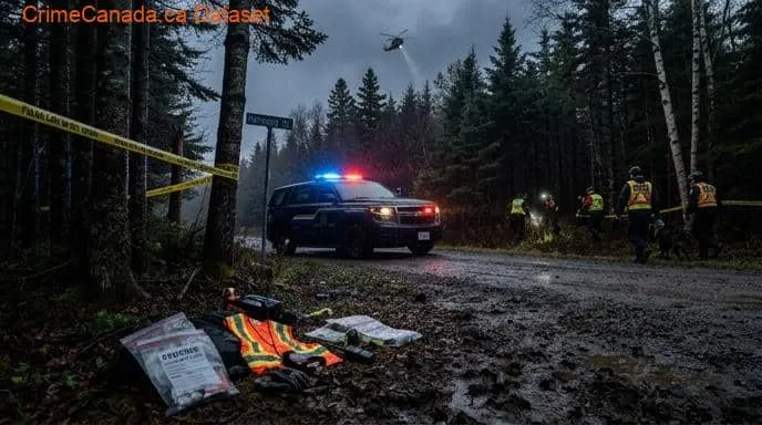 Community Safety Alert: Multi‑Agency Search for Missing Man Near Harmony Road, Colchester County, NS