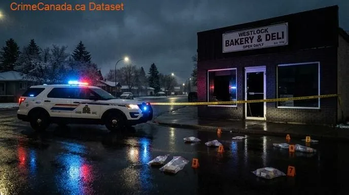 RCMP Alert: Business Break‑Ins and Suspects Sought in Westlock