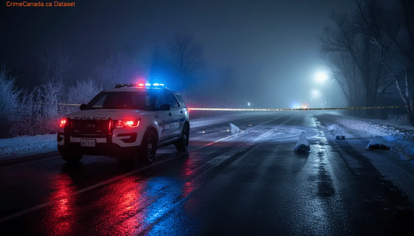 RCMP Arrest Wanted Driver After Spike Belt Stop in Conception Harbour