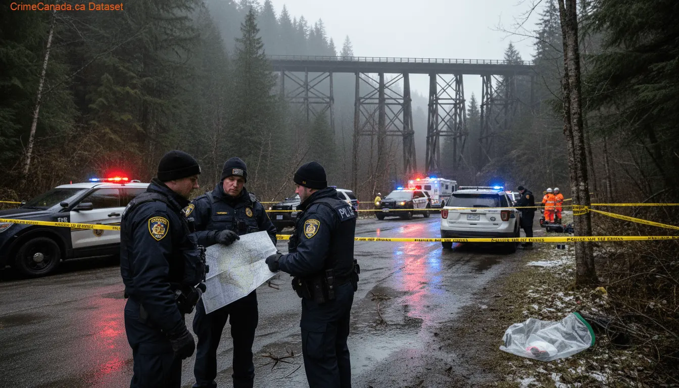 RCMP Search and Rescue Ongoing Near Beaver River Trestle Bridge